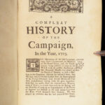 1713 War of Spanish Succession 1st ed by Brodrick | Treaty of Utrecht & Maps