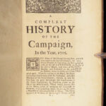 1713 War of Spanish Succession 1st ed by Brodrick | Treaty of Utrecht & Maps