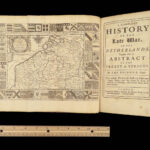 1713 War of Spanish Succession 1st ed by Brodrick | Treaty of Utrecht & Maps