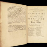 1713 War of Spanish Succession 1st ed by Brodrick | Treaty of Utrecht & Maps