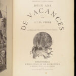 1888 Jules Verne 1st ed Two Years Vacation Deux ans de Vacances | French Hetzel