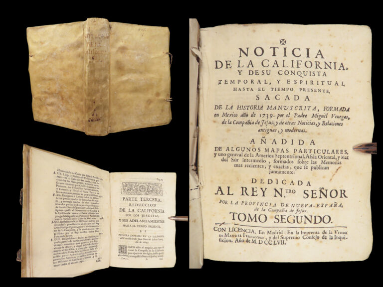 Image of 1757 Miguel Venegas on Baja CALIFORNIA | Mexico Cochimi Noticia Spanish Jesuits