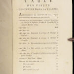 1784 MASSIVE SET Works of VOLTAIRE Gotha ed 53vols | Includes Isaac Newton
