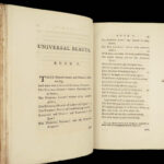 1778 Henry Brooke IRISH Poetry Universal Beauty Tasso Jerusalem Delivered 4v
