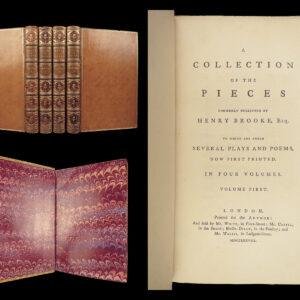 1778 Henry Brooke IRISH Poetry Universal Beauty Tasso Jerusalem Delivered 4v