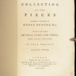 1778 Henry Brooke IRISH Poetry Universal Beauty Tasso Jerusalem Delivered 4v