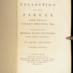 1778 Henry Brooke IRISH Poetry Universal Beauty Tasso Jerusalem Delivered 4v