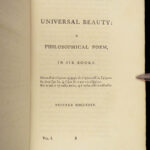 1778 Henry Brooke IRISH Poetry Universal Beauty Tasso Jerusalem Delivered 4v