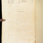 1683 Works of Horace 1st ed Jesuit Rodelle | ROYAL ARMORIAL Binding Julius Caesar ROME