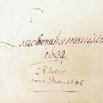 1683 Works of Horace 1st ed Jesuit Rodelle | ROYAL ARMORIAL Binding Julius Caesar ROME