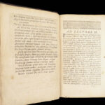 1683 Works of Horace 1st ed Jesuit Rodelle | ROYAL ARMORIAL Binding Julius Caesar ROME