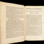 1683 Works of Horace 1st ed Jesuit Rodelle | ROYAL ARMORIAL Binding Julius Caesar ROME