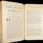 1693 ENGLISH Flavius Josephus Jewish War Antiquities of Jews Judaica FOLIO