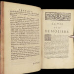 1730 Works of MOLIERE French Literature Misanthrope School for Wives 8v SET