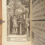 1730 Works of MOLIERE French Literature Misanthrope School for Wives 8v SET