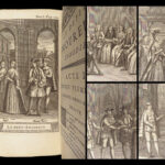 1730 Works of MOLIERE French Literature Misanthrope School for Wives 8v SET