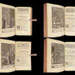 1730 Works of MOLIERE French Literature Misanthrope School for Wives 8v SET