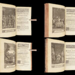 1730 Works of MOLIERE French Literature Misanthrope School for Wives 8v SET
