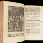1730 Works of MOLIERE French Literature Misanthrope School for Wives 8v SET