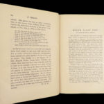 1903 Works of Edgar Allan Poe Raven | Famous 5v Raven Edition w Becher Art