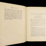 1903 Works of Edgar Allan Poe Raven | Famous 5v Raven Edition w Becher Art