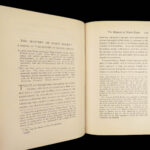 1903 Works of Edgar Allan Poe Raven | Famous 5v Raven Edition w Becher Art