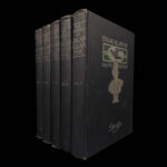 1903 Works of Edgar Allan Poe Raven | Famous 5v Raven Edition w Becher Art