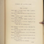 1903 Works of Edgar Allan Poe Raven | Famous 5v Raven Edition w Becher Art