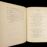 1903 Works of Edgar Allan Poe Raven | Famous 5v Raven Edition w Becher Art