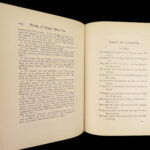 1903 Works of Edgar Allan Poe Raven | Famous 5v Raven Edition w Becher Art