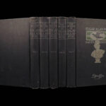 1903 Works of Edgar Allan Poe Raven | Famous 5v Raven Edition w Becher Art