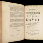 The Works of Mr. Abraham Cowley – 1678 | Fine Leather Folio