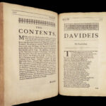 The Works of Mr. Abraham Cowley – 1678 | Fine Leather Folio