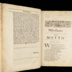 The Works of Mr. Abraham Cowley – 1678 | Fine Leather Folio