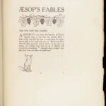 Aesop’s Fables – Aesop – 1912 | Signed Rackham Limited First