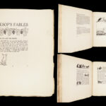 Aesop’s Fables – Aesop – 1912 | Signed Rackham Limited First