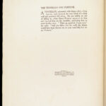Aesop’s Fables – Aesop – 1912 | Signed Rackham Limited First