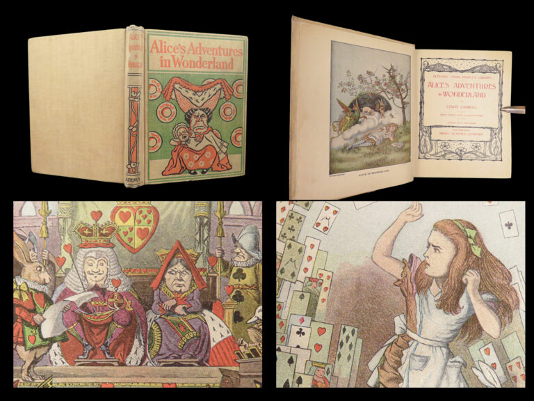 Image of Alice’s Adventures in Wonderland – Lewis Carroll – 1897 | Altemus Color Plates Edition