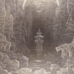1888 Rime of Ancient Mariner by Samuel Coleridge | Gustave Dore Art | Huge Tome