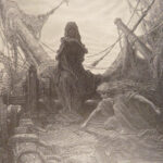 1888 Rime of Ancient Mariner by Samuel Coleridge | Gustave Dore Art | Huge Tome