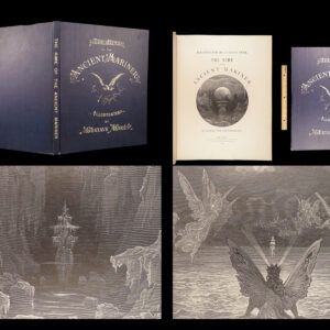 1888 Rime of Ancient Mariner by Samuel Coleridge | Gustave Dore Art | Huge Tome