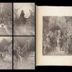 1888 Rime of Ancient Mariner by Samuel Coleridge | Gustave Dore Art | Huge Tome