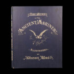 1888 Rime of Ancient Mariner by Samuel Coleridge | Gustave Dore Art | Huge Tome
