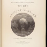 1888 Rime of Ancient Mariner by Samuel Coleridge | Gustave Dore Art | Huge Tome