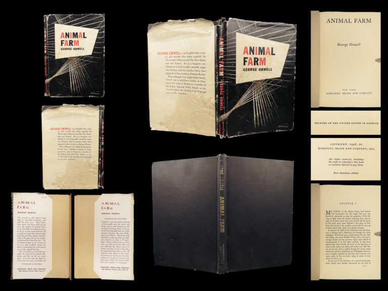 Image of Animal Farm – George Orwell – 1946 | First U.S. Edition, Original Jacket