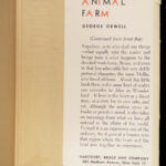 Animal Farm – George Orwell – 1946 | First U.S. Edition, Original Jacket