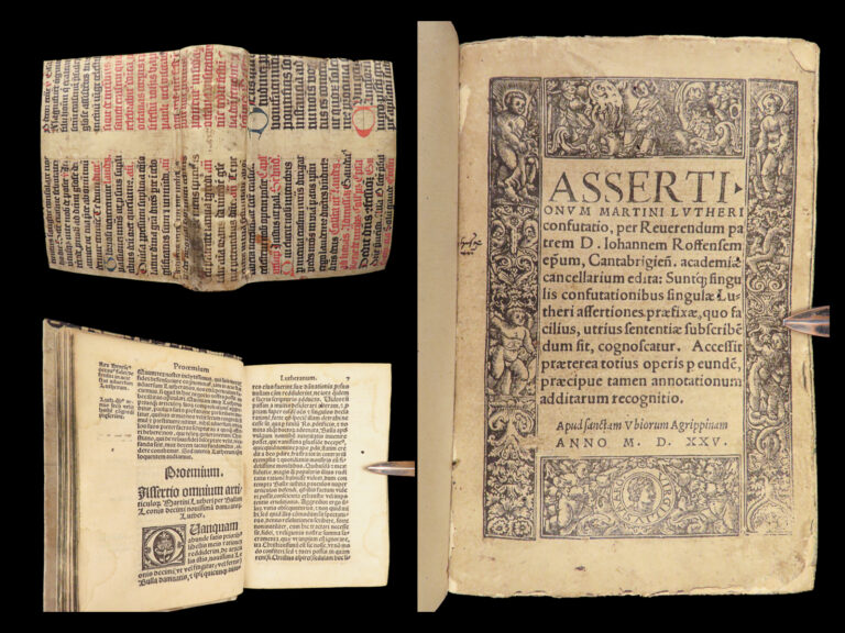 Image of Assertionum Martini Lutheri Confutatio – John Fisher – 1525 | Bound in Manuscript