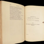 1836 Samuel Taylor Coleridge – Poetical Works | Zaehnsdorf Fine Leather 3v