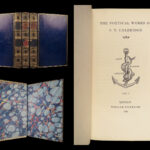 1836 Samuel Taylor Coleridge – Poetical Works | Zaehnsdorf Fine Leather 3v