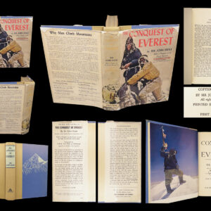 The Conquest of Everest – John Hunt – 1954 | Signed by Hillary, First Edition